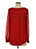 Narcisa Lang 100% Polyester Red Long Sleeve Blouse Size M (estimated) - photo 2