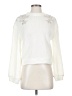 Assorted Brands Ivory Long Sleeve Top Size S - photo 1