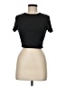 Yozy Black Short Sleeve Top Size M - photo 1