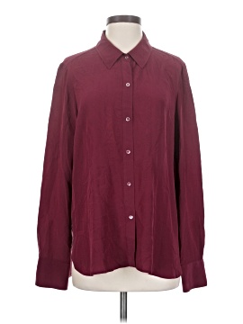 Eileen Fisher Long Sleeve Silk Top