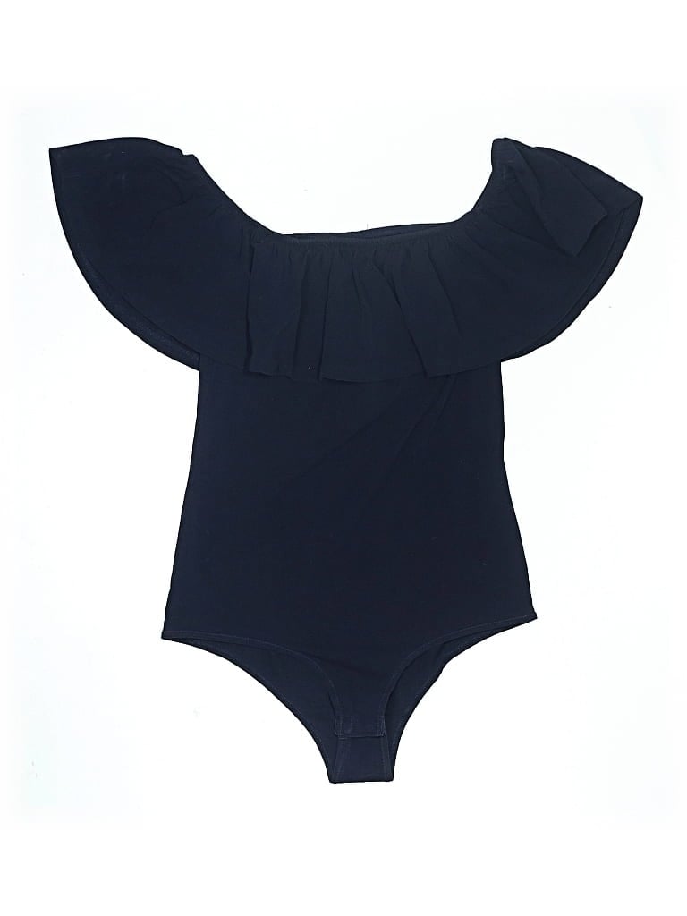 Pre-owned Jcrew Bodysuit In Black