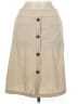 Unbranded 100% Polyester Solid Tan Casual Skirt Size M - photo 1