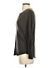 Massimo Dutti Gray Long Sleeve Henley Size S - photo 5