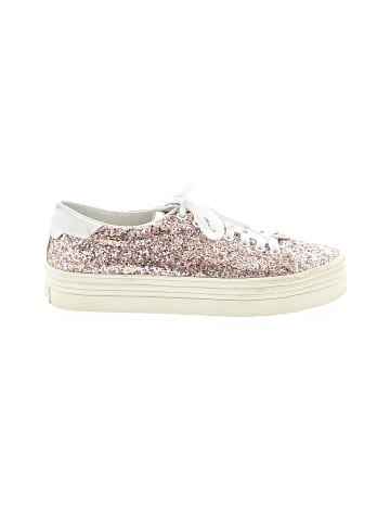 Saint Laurent Glitter Platform Sneakers (view 1)