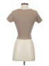 Assorted Brands Tan Short Sleeve T-Shirt Size S - photo 2