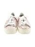 Saint Laurent Pink Burgundy Glitter Platform Sneakers Size EU 38 - photo 2
