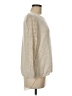 Lucky Brand Metallic Ivory Pullover Sweater Size M - photo 4