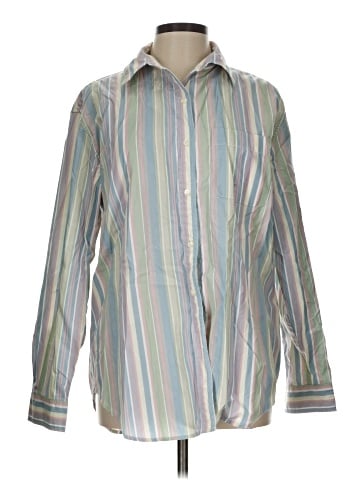 Jones New York Sport Long Sleeve Button-Down Shirt (view 1)