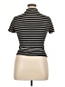 Shein Black Short Sleeve Turtleneck Size 0X - photo 2
