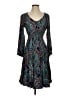 Maeve 100% Polyester Paisley Blue Casual Dress Size XS - photo 1