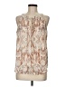Rose + Olive Ivory Sleeveless Blouse Size M - photo 1
