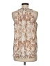 Rose + Olive Ivory Sleeveless Blouse Size M - photo 2