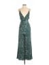 ASTR The Label 100% Polyester Paisley Teal Jumpsuit Size XS - photo 1