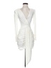 Shein White Cocktail Dress Size 4 - photo 1