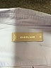 Everlane 100% Cotton Blue Long Sleeve Button-Down Shirt Size 00 - photo 7