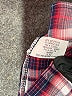 Dakini Plaid Burgundy Sleeveless Button-Down Shirt Size M - photo 8