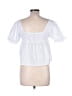 Vigoss 100% Cotton White Short Sleeve Top Size L - photo 2
