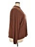 ELOQUII Brown Long Sleeve Top Size 26 - 28 Plus - photo 4