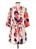 Aqua 100% Polyester Orange Casual Dress Size XS - photo 1