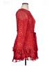 Mi ami 100% Polyester Stars Red Cocktail Dress Size XL - photo 4