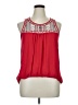 A. Byer 100% Polyester Red Sleeveless Blouse Size XL - photo 1
