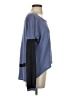 Assorted Brands Color Block Blue Long Sleeve Top Size S - photo 4
