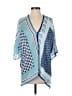 Chico's 100% Rayon Blue Cardigan Size S - photo 1
