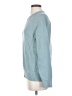 Banana Republic 100% Cotton Solid Blue Pullover Sweater Size S - photo 5