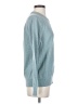 Banana Republic 100% Cotton Solid Blue Pullover Sweater Size S - photo 4