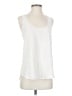 Theory 100% Polyester White Sleeveless Blouse Size S - photo 1