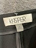 Kasper Solid Black Dress Pants Size 12 - photo 7