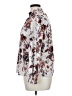 Unbranded 100% Polyester Floral Ivory Long Sleeve Blouse Size XL - photo 5