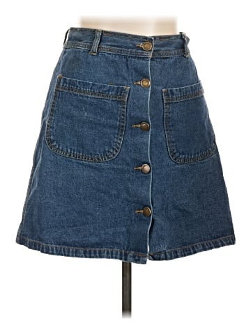 Iris Jeans Denim Skirt (view 1)