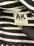 AK Anne Klein 100% Polyester Stripes Ivory Long Sleeve Blouse Size S - photo 6