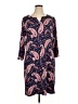 Talbots Paisley Blue Casual Dress Size XL - photo 1