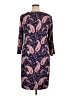 Talbots Paisley Blue Casual Dress Size XL - photo 2