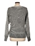 Unbranded Stripes Silver Pullover Sweater Size L - photo 2