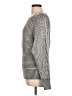Unbranded Stripes Silver Pullover Sweater Size L - photo 5