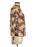 Assorted Brands Floral Brown Long Sleeve Blouse Size L - photo 4