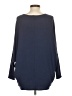 Alya Blue Long Sleeve Blouse Size S - photo 2