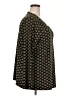 Lane Bryant Brown Long Sleeve Blouse Size 22 - 24 Plus - photo 4