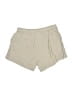 Ekouaer Chevron-herringbone Tan Gray Shorts Size L - photo 2