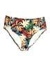 Unbranded Tropical Ivory Swimsuit Bottoms Size L (estimated) - photo 1