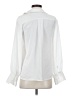 ASM ANNA 100% Polyester White Long Sleeve Blouse Size S - photo 2