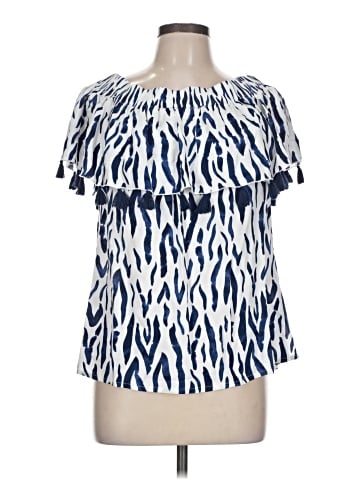 La Mer Luxe Short Sleeve Blouse (view 1)