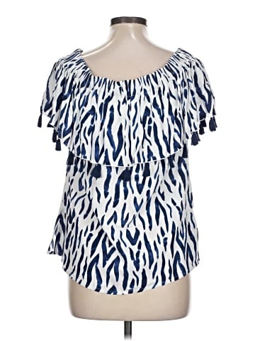 La Mer Luxe Short Sleeve Blouse (view 2)