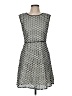 J.Crew Polka Dots Gray Cocktail Dress Size 6 - photo 1