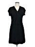 Apostrophe Solid Black Casual Dress Size M - photo 1