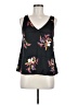 A New Day 100% Polyester Black Sleeveless Blouse Size M - photo 1