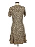 Bebe Animal Print Tan Cocktail Dress Size M - photo 2